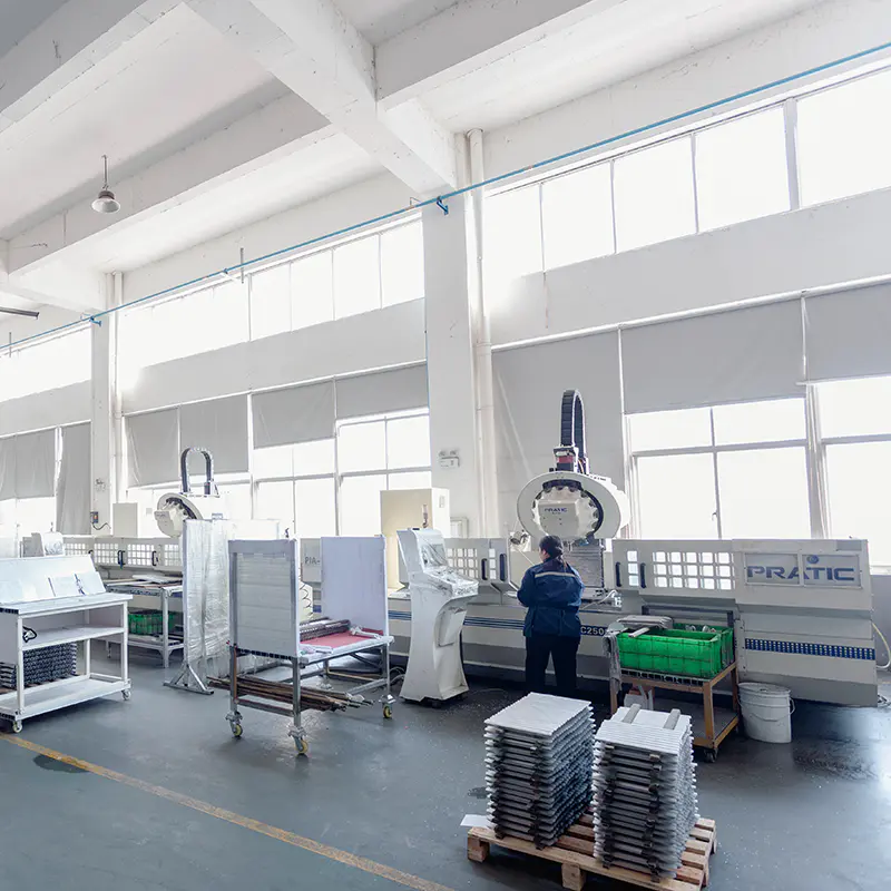 เวิร์คช็อปการตกแต่งขั้นสุดท้าย - พื้นที่ CNC